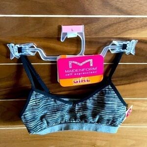 Maidenform self expression Girl bra Sz Large
